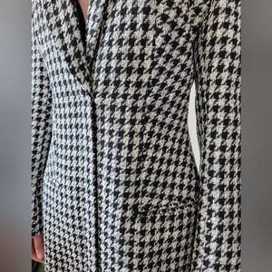 ZARA Tweed Blazer Dress